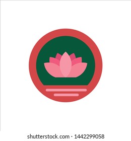 Bangladesh, Bangladeshi, Coin, Coins  Flat Color Icon. Vector icon banner Template svg