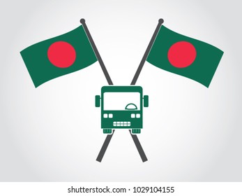 Bangladesh Emblem Bus