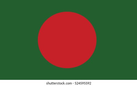 Bangladesh flag.