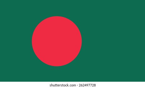 bangladesh Flag for Independence Day and infographic Vector illustration.