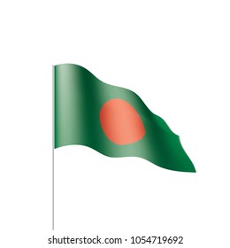 Bangladesh flag, vector illustration