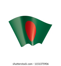 Bangladesh flag, vector illustration