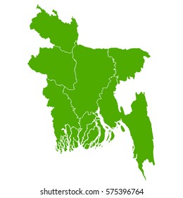 bangladesh green map