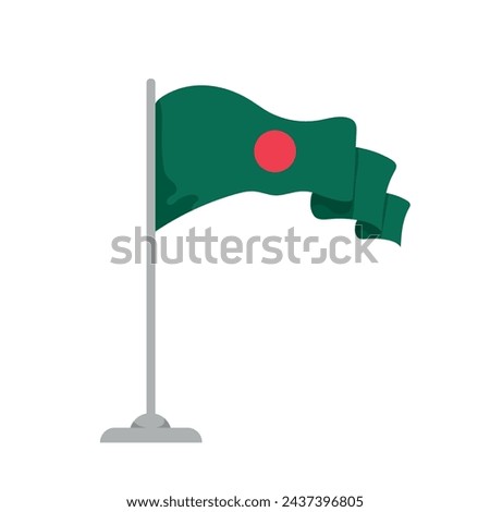 bangladesh independence day isolated design