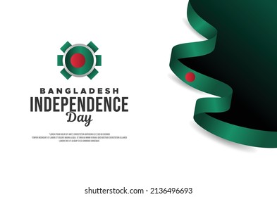 Bangladesh Independence Day Vector Banner Design