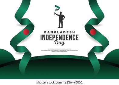 Bangladesh Independence Day Vector Banner Design