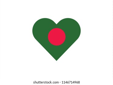Bangladesh love heart shape Asia