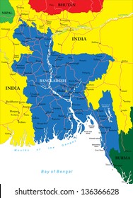 Bangladesh Map