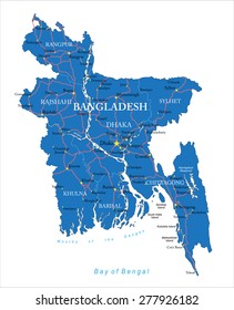 Bangladesh Map