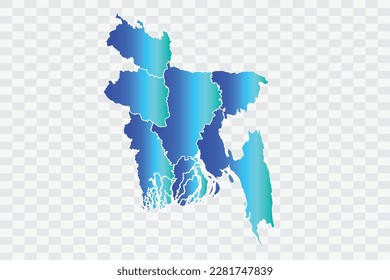 Bangladesh Map teal blue Color Background quality files png