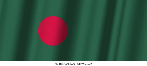 bangladesh national day with white background, or independence day - vector