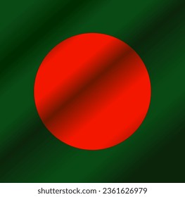 Bangladesh national flag colors vector background. 