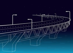 Bangladesh Padma Bridge Illustration Free Vector 