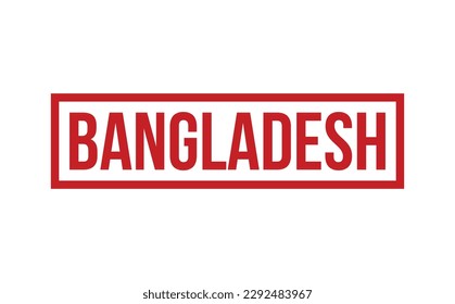 Bangladesh Rubber Stamp Seal Vector