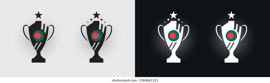 Pokal-Pokal-Meister in Bangladesch, Vektorgrafik