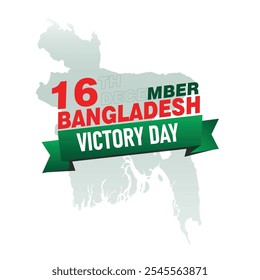 Bangladesh's victory day or Social media post illustration template