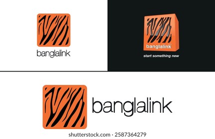 Banglalink BL SIM Company Logo Vector Illustration Premium Quality