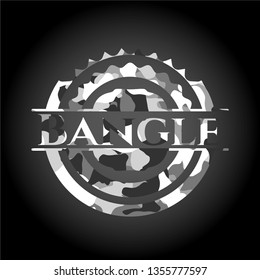 Bangle grey camouflage emblem