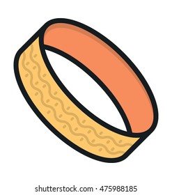 Bangle Vector Icon