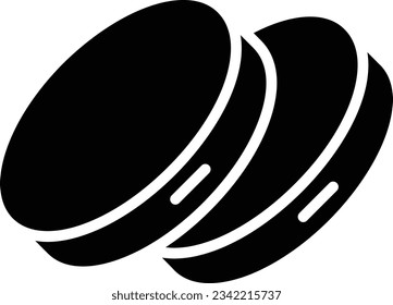 Bangle Vector Icon Glyph Style