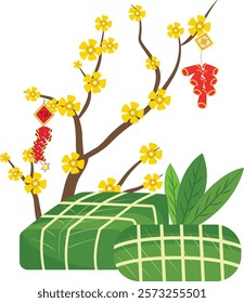 Banh Chung Tet Lunar New Year