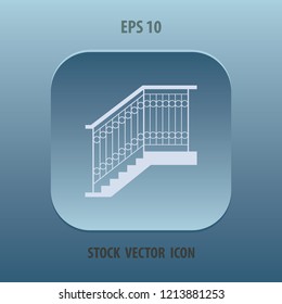 Banisters icon, vector design element