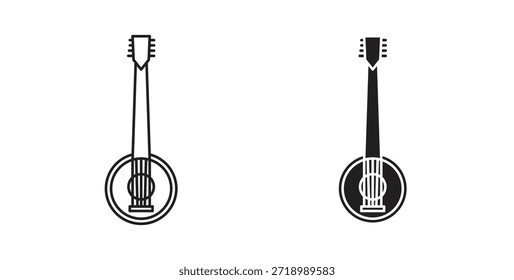 Icono de Banjo para el App móvil, diseños editables