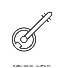Banjo Icon - Musical Instrument Icon