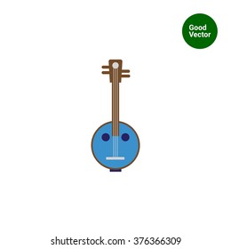 Banjo instrument icon