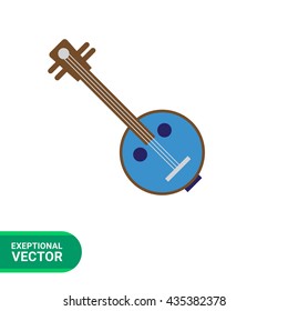 Banjo instrument icon