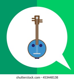 Banjo instrument icon