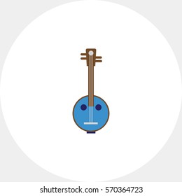 Banjo instrument icon