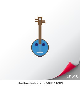 Banjo instrument icon