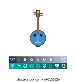 Banjo instrument icon