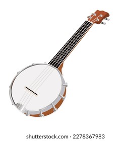 Banjo yukulele  four strings 58 cm