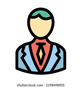 Asistente de banco Rellenar el icono del vector fácilmente modificado

