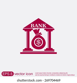 bank building.