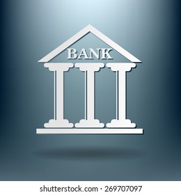 bank building.