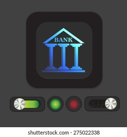 bank building.