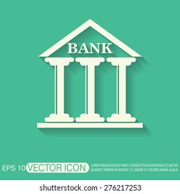 bank building.