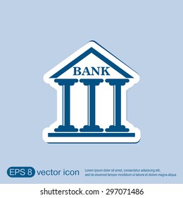 bank building.