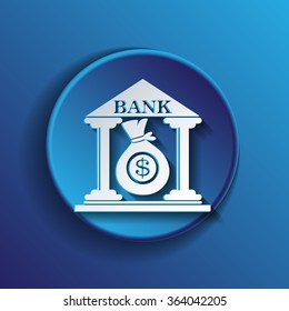 bank building.