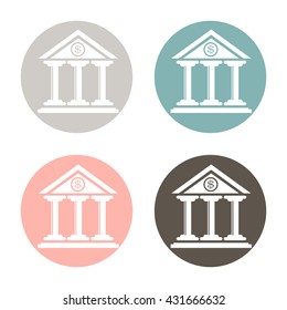 bank building.