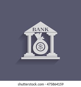 bank building.