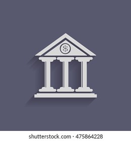bank building.