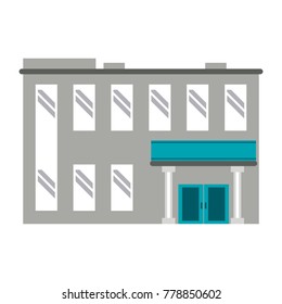 Bank building edifice