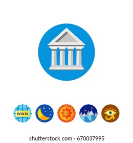 Bank Building Icon