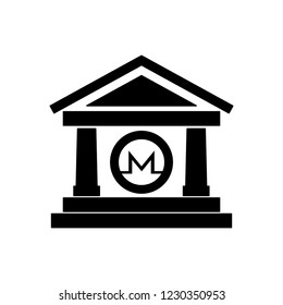 bank building with monero