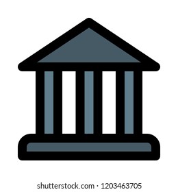 Bank building structure