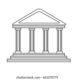 bank building in the style of a classical